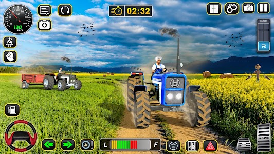 Farming Games: Tractor Game 3D Unknown