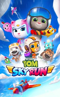 Talking Tom Sky Run: The Fun N Screenshot