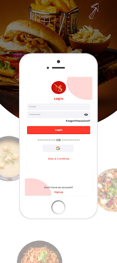 Android application Narayan Caterers screenshort