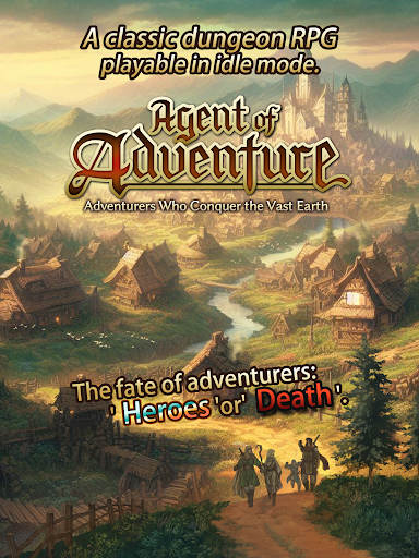 Idle RPG Agent of Adventure - Role Playing - games