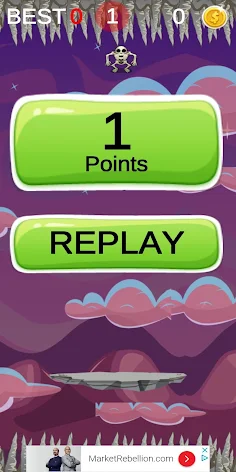 Jump Skeleton - Screenshot 1