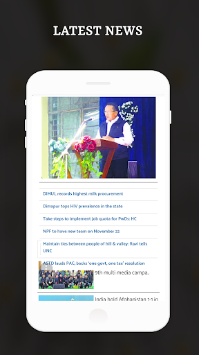 Nagaland Live TV & News Papers Screen 3