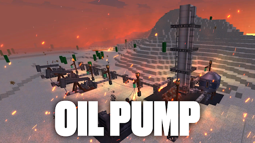 Industry mod in MCPE Minecraft