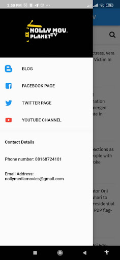 Android application NollyMovies Planet screenshort