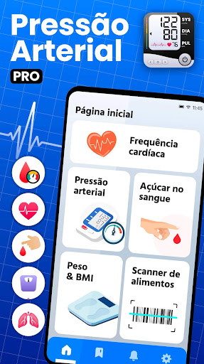 Visualização do aplicativo