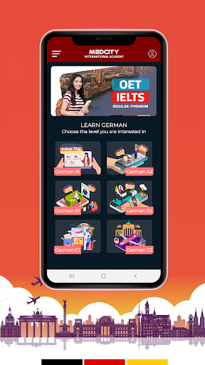 Android application Medcity German screenshort