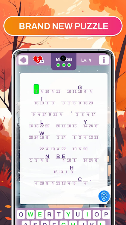 Cryptogram Word Puzzle Game - 1.0.7 - (Android)