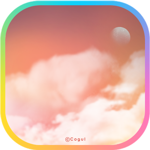 카카오톡 테마 - 하늘_노을 질 저녁 logo