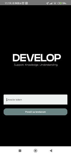 Android application Develop Fitness screenshort