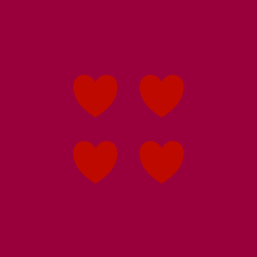ハートいっぱい ライブ壁紙 logo