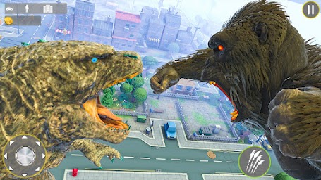 Gorilla king kong vs Godzilla