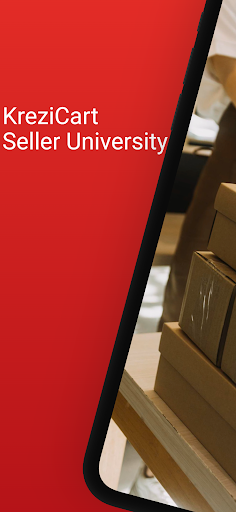 Android application KreziCart - Seller University screenshort