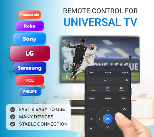 Android application Universal Remote for All TV screenshort