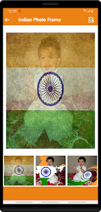 Indian Flag Frame & Translator