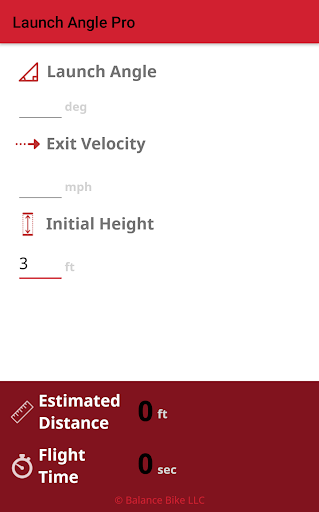 Launch Angle Pro Screen 2