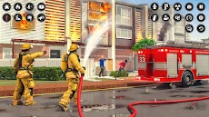シティレスキュー消防車ゲームのおすすめ画像1