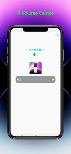 iCenter iOS 17: X-Volume Screen 2
