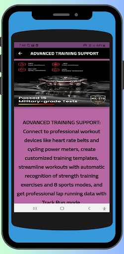 Amazfit Falcon guide Screen 3