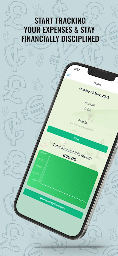 Android application CashOut Simple Expense Manager screenshort