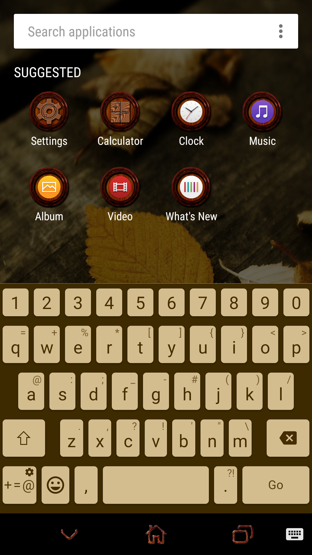 Android application Woods for XPERIA™ screenshort