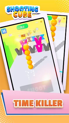 Shooting Cube - Parkour Ball - Screenshot 3