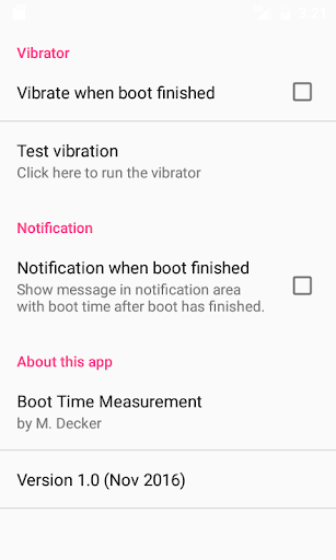 Boot Times Screen 3