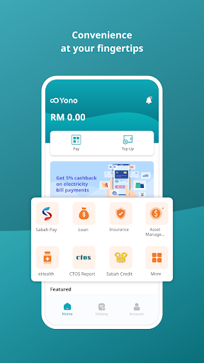 YONO Financial Marketplace Screen 3
