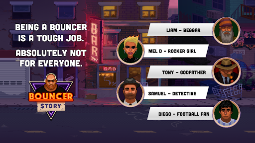 Android application Bouncer Story screenshort