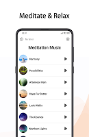 screenshot of Meditation Music - meditate