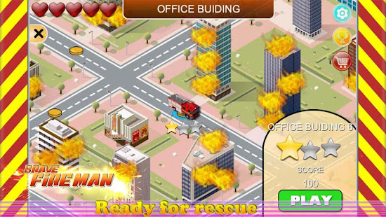 Brave Fireman 1.1.1 APK + Мод (Unlimited money) за Android