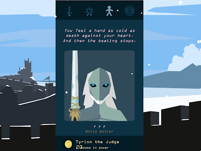 Reigns: لقطة شاشة Game of Thrones