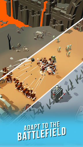 Brickwars - Idle strategy game Screen 2