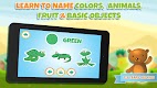 screenshot of Learning colors for toddlers