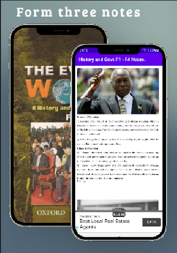 History: Evolving world Screen 3