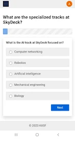 SkyDeck Quiz