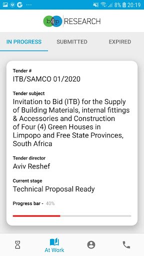 B4P Research LTD Screen 3