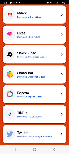 All At One Click Status Saver Screen 2