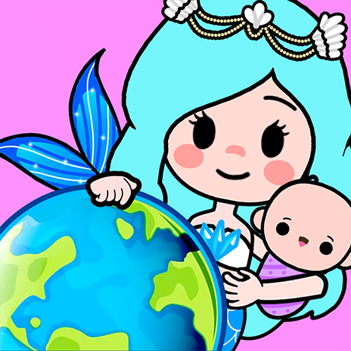 Princess Town: Mermaid Games logo