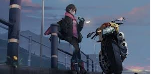 Wallpaper Gadis Motor