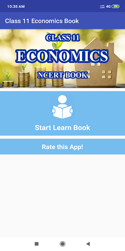 Android application Class 11 Economics NCERT Book screenshort