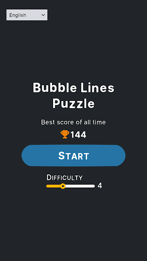 Android application Bubble Lines 98 screenshort