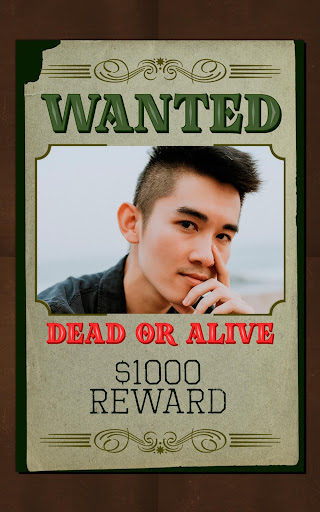Wanted Poster Maker Editor Screen 2