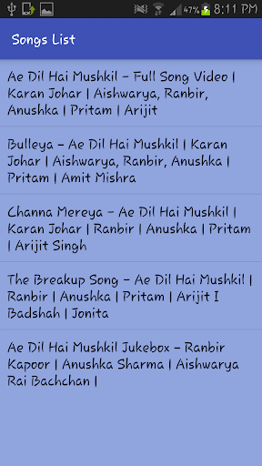 New Hindi Songs