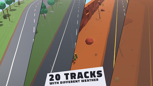 Polygon Drift: Traffic Racing - Racing - games