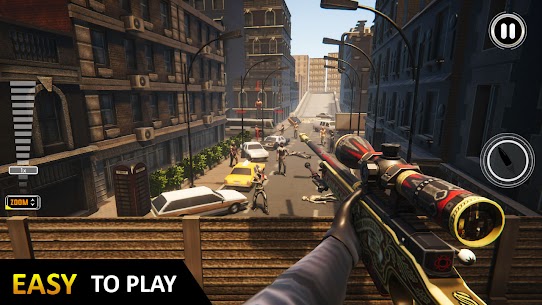 Sniper 3D Assassin Fury: FPS Offline games 2021 2.5 Apk + Mod 3