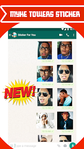 Captura 1 Myke Towers Stickers for Whats android