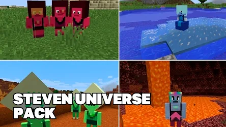 Steven Universe Mod For Minecraft Pe Apk Apkdownload Com