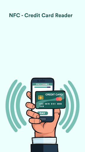 Android application NFC : Credit Card Reader screenshort