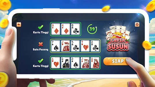 Capsa Susun Club Offline