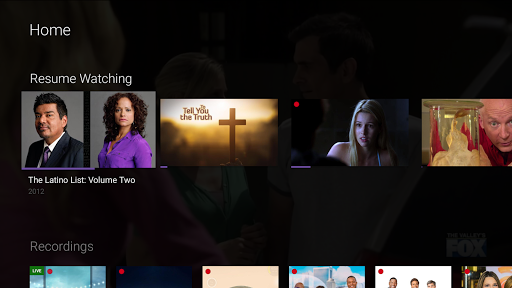 Screenshot of Glo Fiber TV